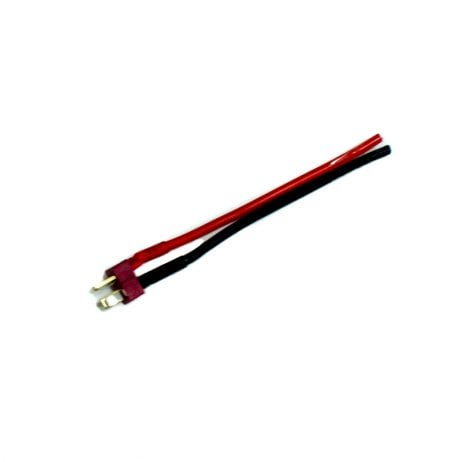 Safeconnect Safeconnect Nylon T Connector Male Pigtail With 14Awg Silicon Wire 10Cm Battery Harness 38233 1 1