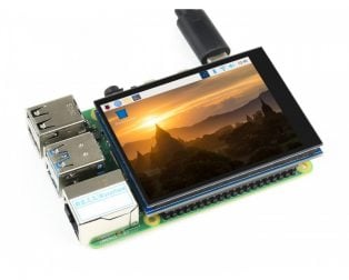 Waveshare 2.8 Inch 480×640 DPI, IPS Capacitive Touch Screen LCD for Raspberry Pi