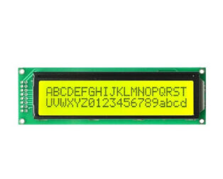 Original JHD 20x2 character LCD Display with Yellow Backlight