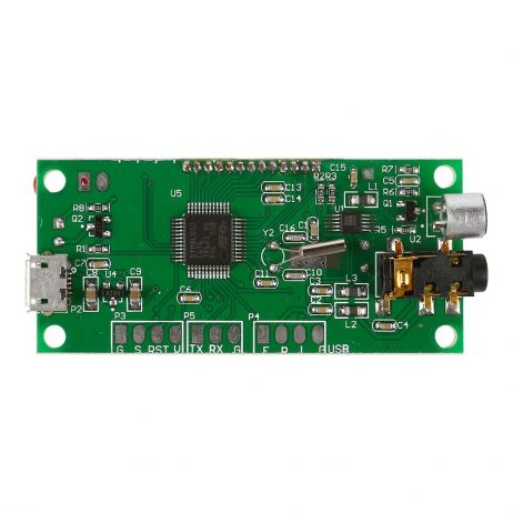 DSP PLL 87-108Mhz Stereo FM Transmitter Module Digital LCD Display Wireless Microphone Board Multi-function Frequency Modulation