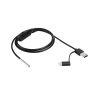 Inskam Usb Endoscope 3In1 Borescope 3.9Mm Ultra Thin Waterproof Inspection Snake Camera With Led Light
