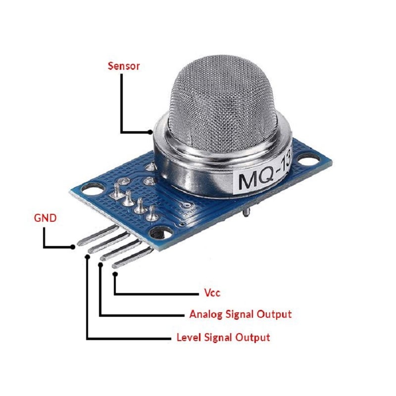 MQ-137 Ammonia Gas NH3 Sensor Module - Robu.in | Indian Online Store | RC  Hobby | Robotics