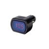 Mini Car LCD Battery Voltage Meter Monitor 12V Black