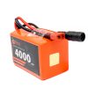 Orange 18650 Li-ion 4000Mah-2s-7.4v-3c 2S2P