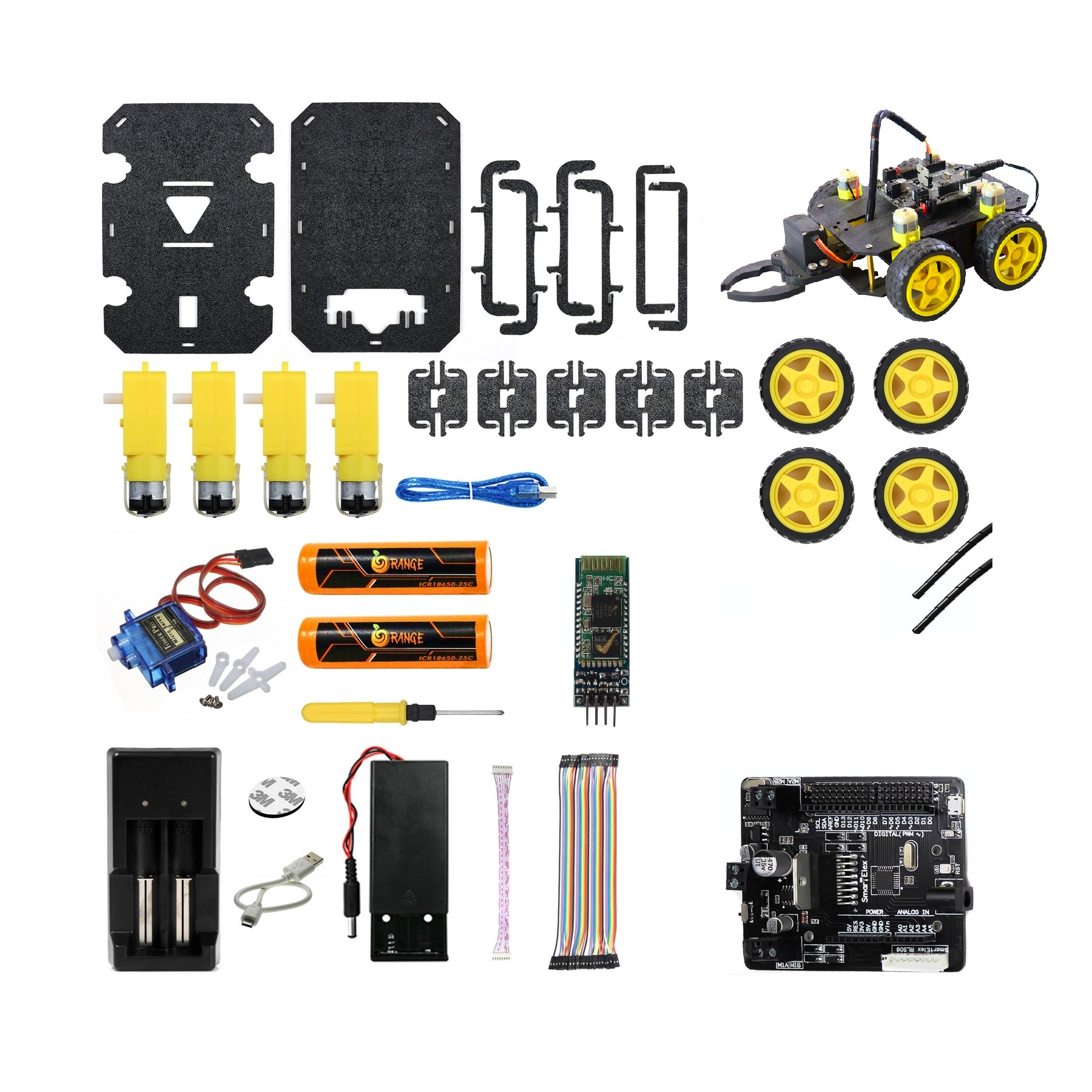 Buy Cligo 4WD Smart Robot Car Kit Online at the Best Price