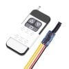 Up Down Stop Forward Reverse Wireless Mini Motor Remote Switch Controller DC 12V