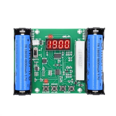 XH-M240 Battery Capacity and Discharge Energy Testing Meter For 18650 Lithium-Ion Battery