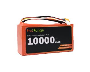 Pro-Range NMC 21700 22.2V 10000mAh 3C 6S2P Li-Ion Battery Pack