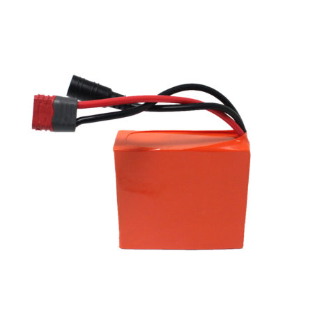 Orange Isr 18650 11.1V 2200Mah 10C 3S1P Li-Ion Battery Pack With Dc Jack Female &Amp; Nylon-T