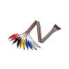 Generic 10Pin Double Ended Alligator Clips Jumper Wires 4