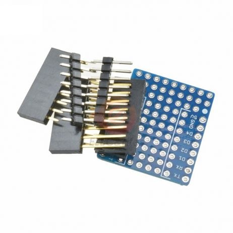 Generic D1 Double Sided Breakout Pcb Proto Board Shield With Berg Pins 6