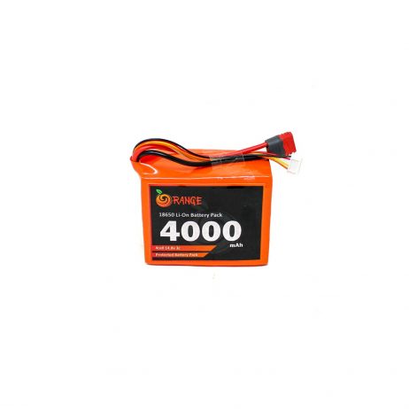 Orange 18650 Li-ion 4000mAh-4s-14.8v-3c 4S2P