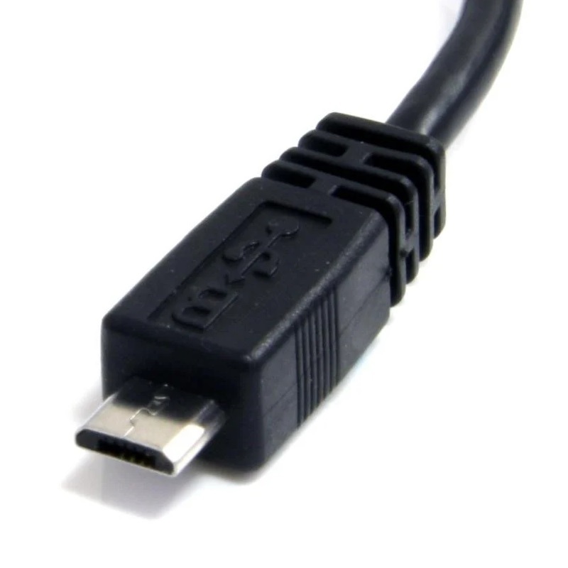 chargeur 5V 3A Micro-USB Câble DC 1M noir