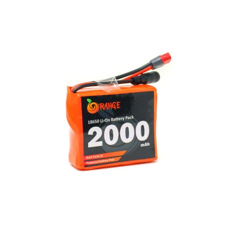 Orange 18650 Li-ion 2000mAh-4s-14.8v-3c 4S1P
