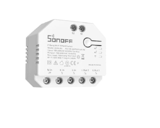 Sonoff Dual R3 2 Channels Smart Home WiFi Mobile Remote /Siri Voice Control On-Off Switch
