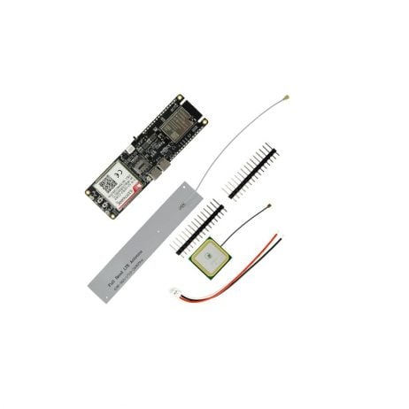 TTGO SIM7600E-H Module ESP32- WROVER-B Chip WiFi Bluetooth 18560 Battery Holder Solar Charge Development Board Unsoldered