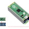 Waveshare 2-Channel Uart To Rs232 Module For Raspberry Pi Pico, Sp3232Een Transceiver
