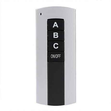 Wireless 3 Channel On/Off Lamp Remote Control Switch Receiver Transmitter