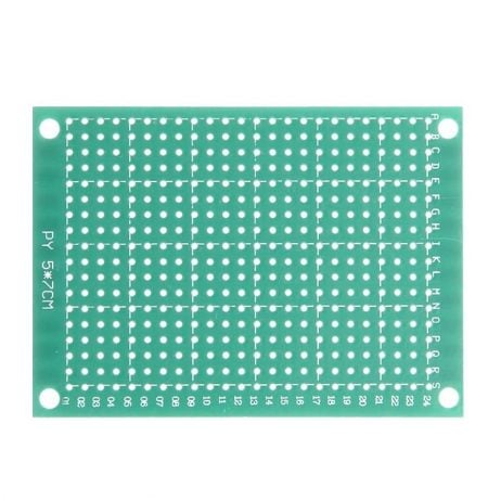 5 X 7 Cm Universal Pcb Prototype Board Single-Sided 2.54Mm Hole Pitch
