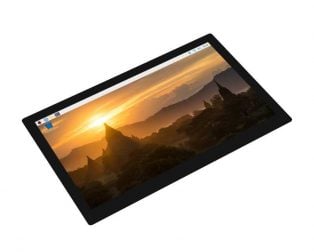 Waveshare 9inch 1280×720 QLED Capacitive Touch Quantum Dot Display With G+G Toughened Glass Panel And Various Systems Support