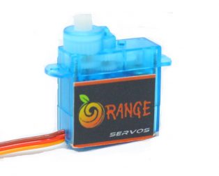Orange OS0307 6V 0.6 Kg.cm Plastic Brush Analog Servo Motor