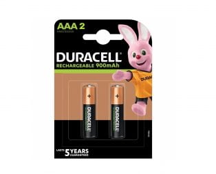 Duracell Rechargeable Batteries AAA 900mAh (Pack of 2)