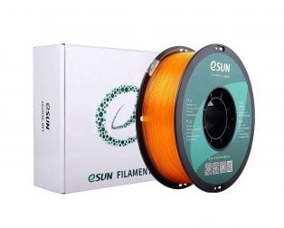 eSun PLA filament Glass orange