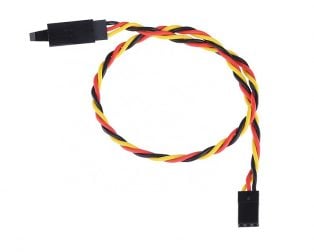 SafeConnect Twisted 15CM 22AWG Servo Lead Extension (JR) Cable with Self Locking Hook