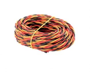 Twisted 22AWG JR Servo Extension Lead Wire (ROB)-1meter