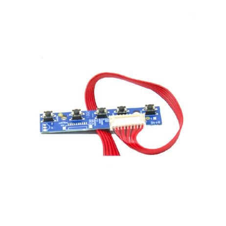 Generic 7 Inch Lcd Control Button Board Compatible With 10 Pin Ribbon Cable Amp Onboard Power Usb Board 2