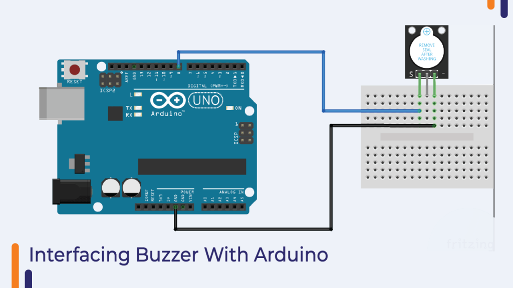 Interfacing Buzzer With Arduino