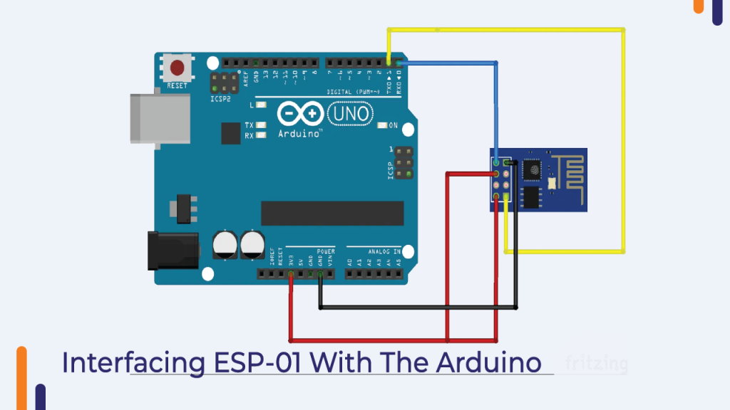 Interfacing ESP-01 With The Arduino
