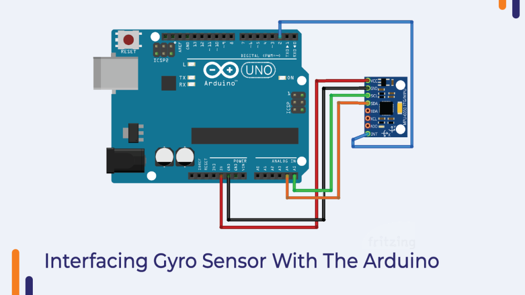 Interfacing Gyro Sensor With The Arduino