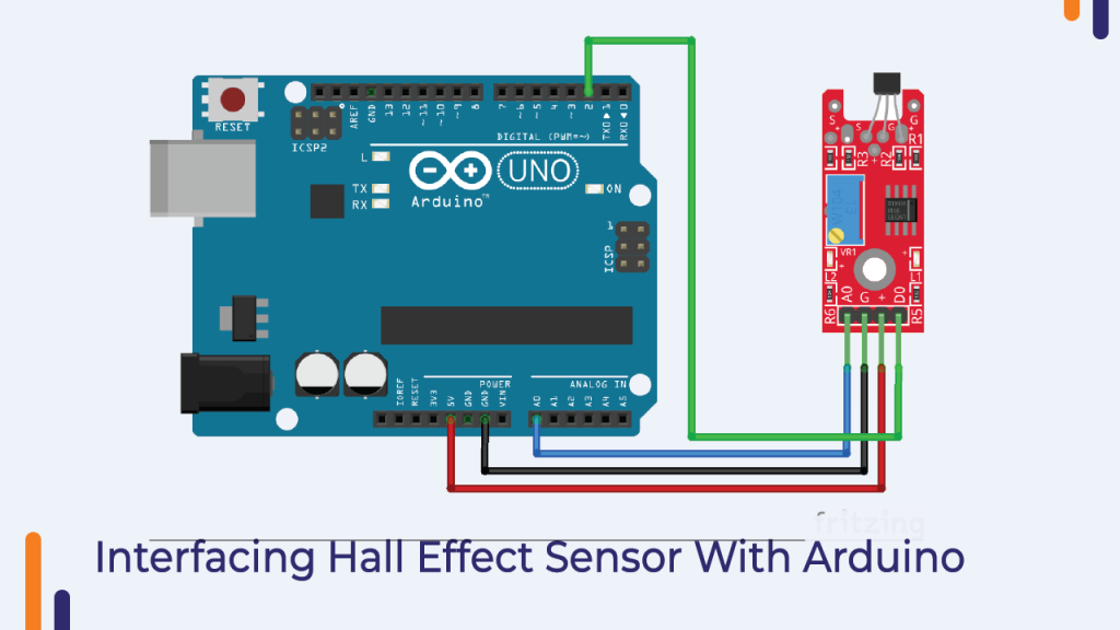 Interfacing Hall Effect Sensor With Arduino

