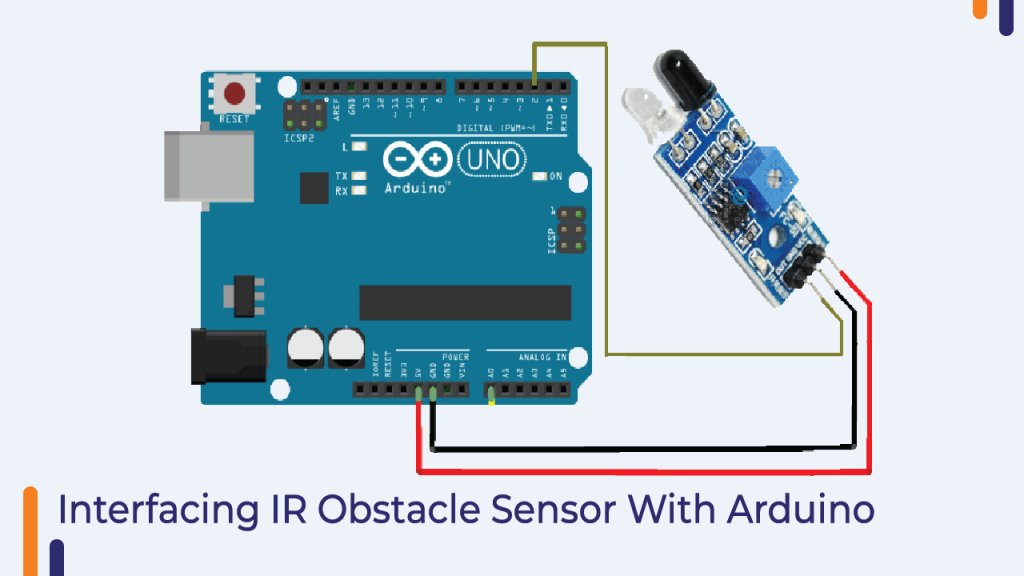 Interfacing IR Obstacle Sensor With Arduino