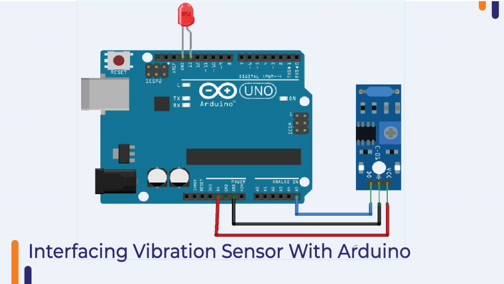 Interfacing Vibration Sensor With Arduino