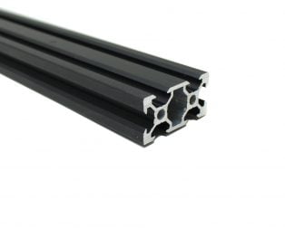 EasyMech 500 mm 20X40 4 V Slot Aluminium Extrusion Profile (Black)