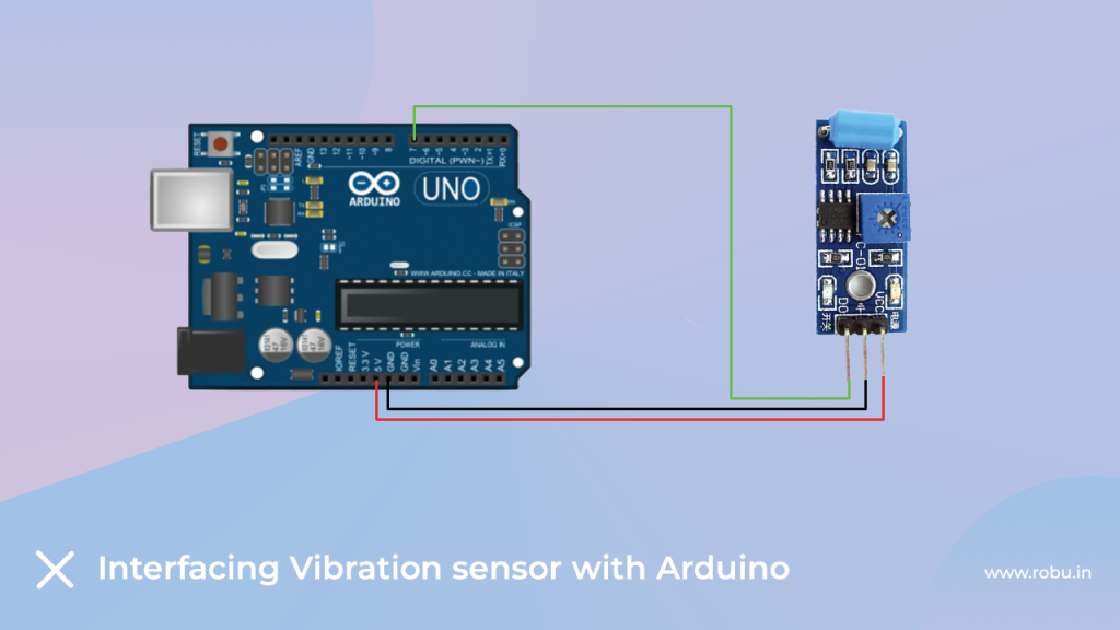 Interfacing Vibration Sensor with Arduino