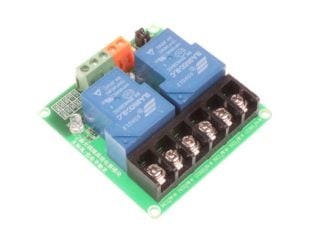 2 Channel Relay Module 30A 24V Supports High and Low Trigger Optocoupler