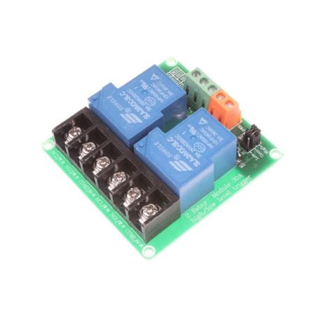 Generic 2 Channel Relay Module 30A With Optocoupler Isolation 24V Supports High And Low Triger 4