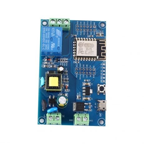 Acdc Power Esp8266 Wifi Single Relay Esp 12F Dev Board 2