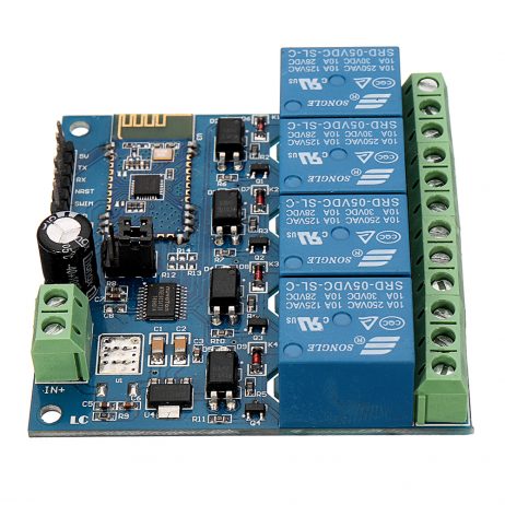 Generic Dc 5V 4 Channel Bluetooth Wireless Control Relay Module 4