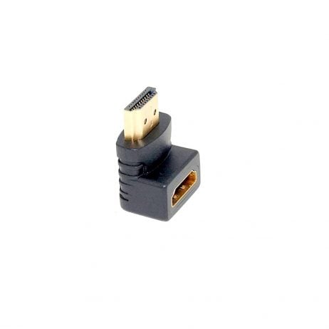 Generic Hdmi Female To Hdmi Male Right Angle Adapter 1