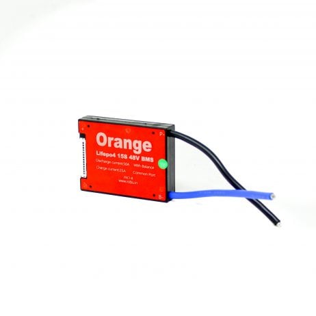 Orange Lifepo4 15S 48V 50A Battery Management System