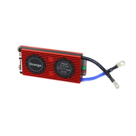 Orange Lifepo4 20S 64V 100A Battery Management System