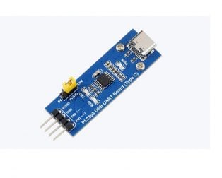Waveshare PL2303 USB UART Board (Type C), USB To UART (TTL) Communication Module, USB-C Connector