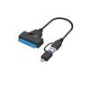 Generic Sata3.0 To Usb3.0 Type C 2In1 External Hard Disk Data Cable 1