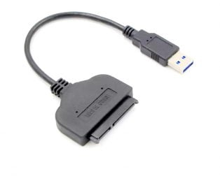 SATA（7+15PIN) to USB3.0 External Hard Disk Data Cable