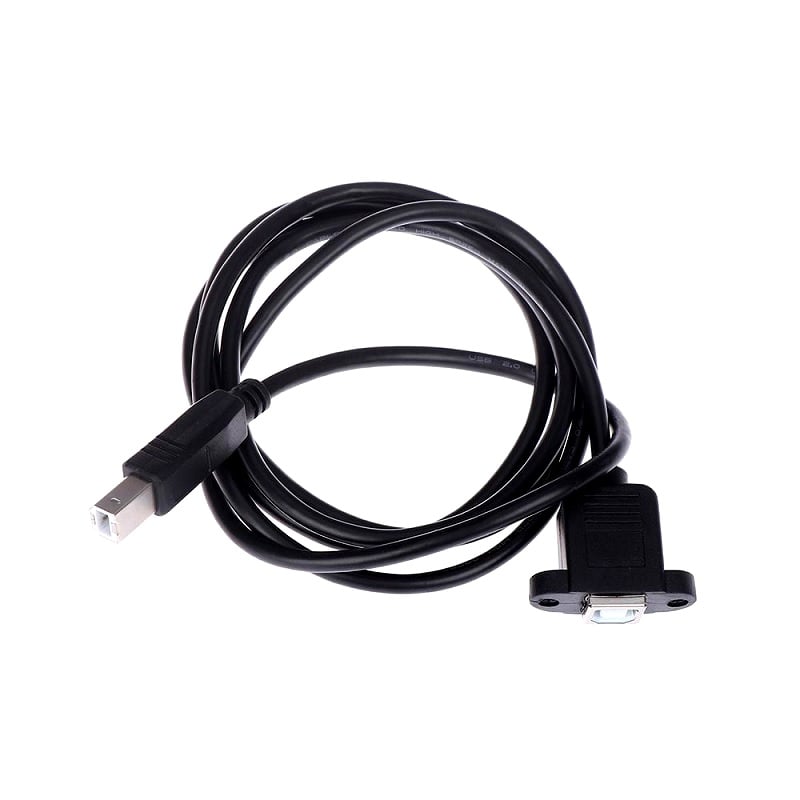 Usb 2.0 Type B Male To Type B Female Printer Extension Cable With Panel Mount 50 Cm 4