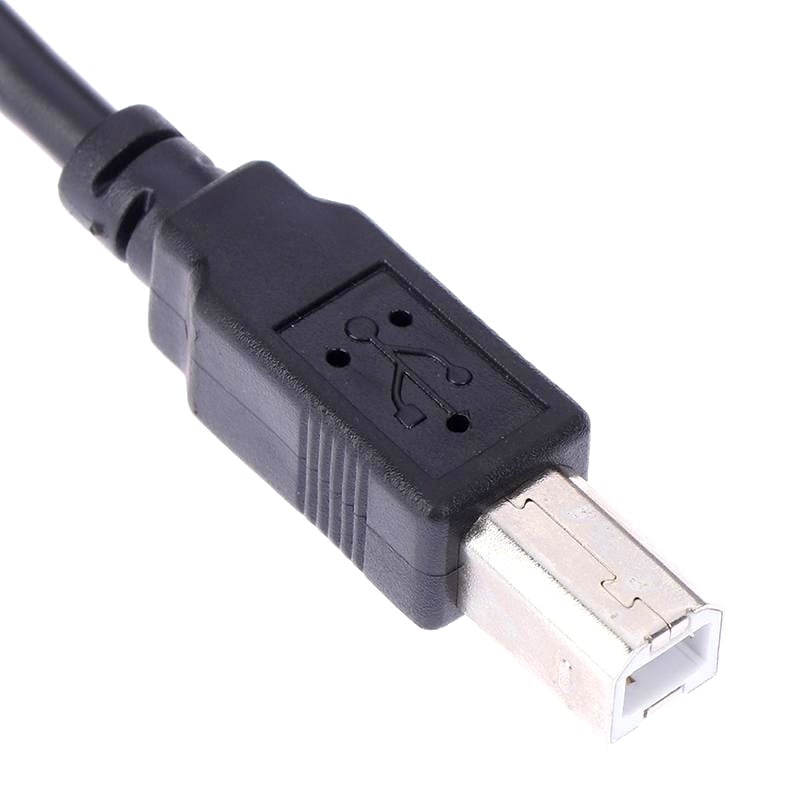 50cm USB Printer Cable Type A to B Male Hi Speed 2.0 Lead Heads 